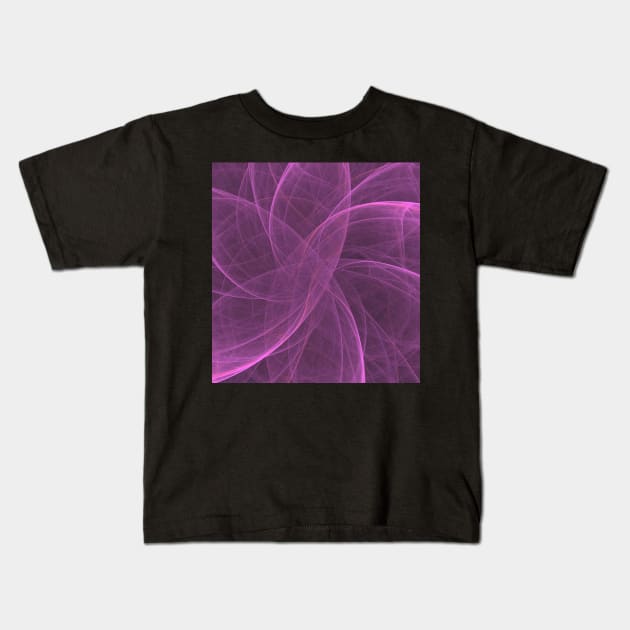 PURPLE Veil Kids T-Shirt by GourangaStore